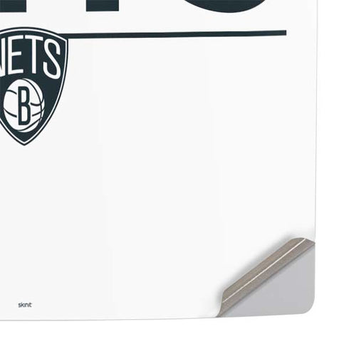 NBA Brooklyn Nets Standard - White PS5 Pro Console Skin