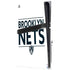 NBA Brooklyn Nets Standard - White PS5 Pro Disk Console Skin