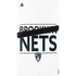 NBA Brooklyn Nets Standard - White PS5 Pro Disk Console Skin
