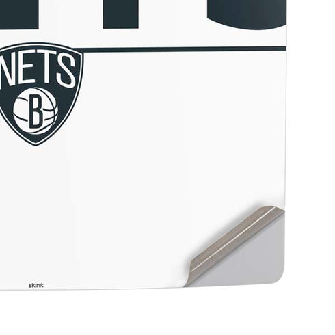 NBA Brooklyn Nets Standard - White PS5 Pro Disk Console Skin