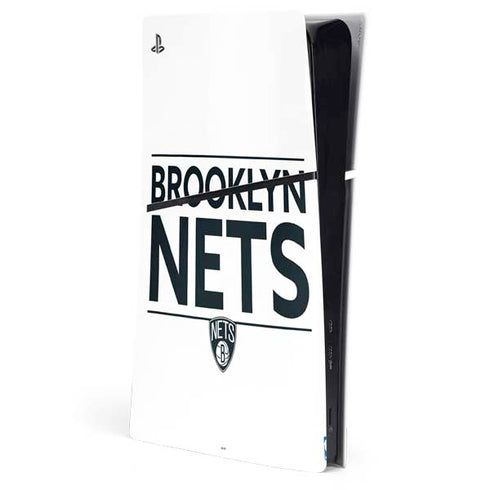 NBA Brooklyn Nets Standard - White PlayStation PS5 Skins