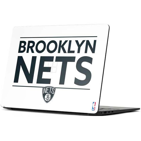 NBA Brooklyn Nets Standard - White Surface Laptop 7 13.8in Skin