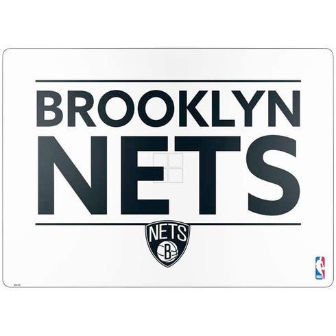 NBA Brooklyn Nets Standard - White Surface Laptop 7 13.8in Skin