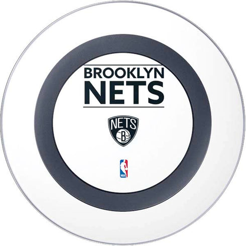 NBA Brooklyn Nets Standard - White Wireless Charger Skin
