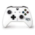 NBA Brooklyn Nets Standard - White Xbox One S Controller Skin