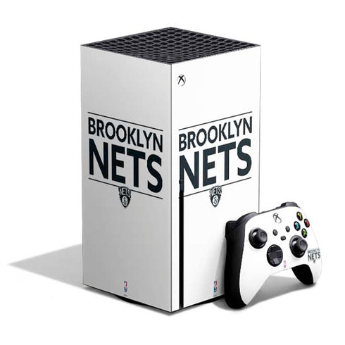 NBA Brooklyn Nets Standard - White Xbox Series X Skins