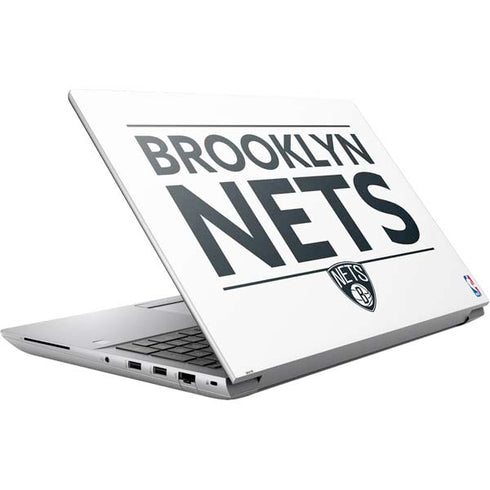 NBA Brooklyn Nets Standard - White HP ZBook Fury 16 G10 Skin