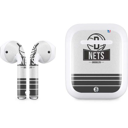 NBA Brooklyn Nets Static Apple AirPods Skin