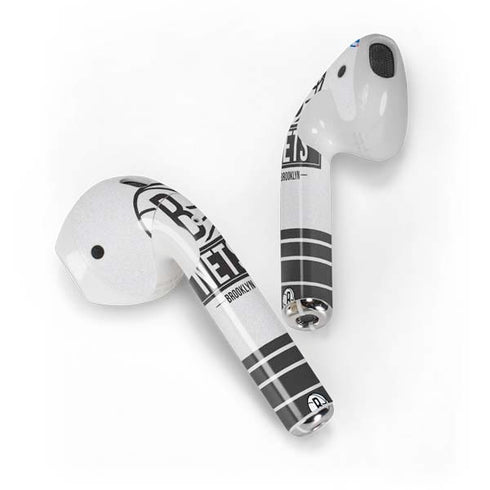 NBA Brooklyn Nets Static Apple AirPods Skin