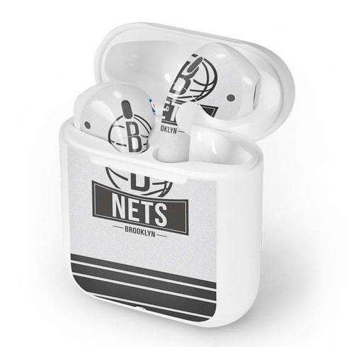 NBA Brooklyn Nets Static Apple AirPods Skin