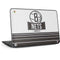 NBA Brooklyn Nets Static HP Chromebook Skin
