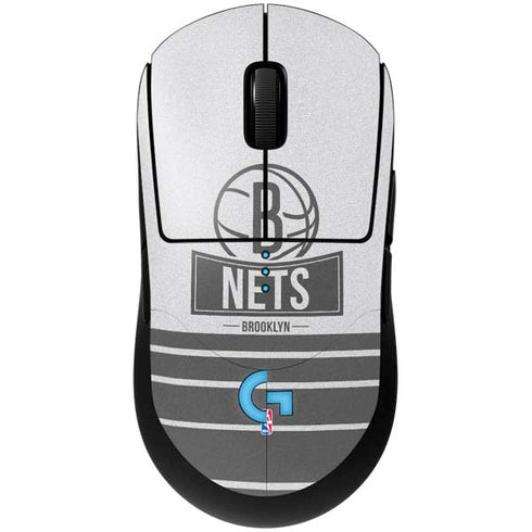 NBA Brooklyn Nets Static G Pro Wireless Gaming Mouse Skin