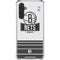NBA Brooklyn Nets Static Galaxy A17 Clear Case