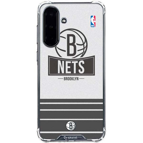 NBA Brooklyn Nets Static Galaxy A36 5G Clear Case