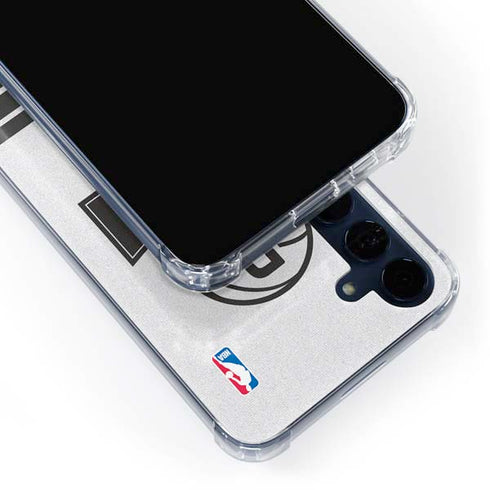 NBA Brooklyn Nets Static Galaxy A55 5G Clear Case