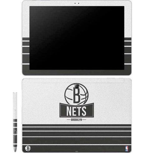 NBA Brooklyn Nets Static Galaxy Book 12in Skin