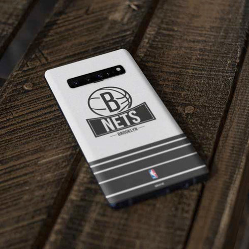 NBA Brooklyn Nets Static Galaxy S10 Plus Skin