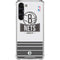 NBA Brooklyn Nets Static Galaxy S24 FE Clear Case