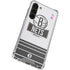 NBA Brooklyn Nets Static Galaxy S24 FE Clear Case