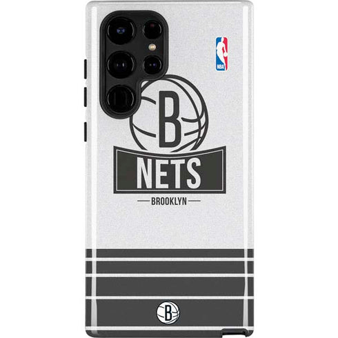 NBA Brooklyn Nets Static Galaxy S25 Ultra Impact Case