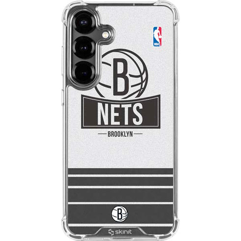 NBA Brooklyn Nets Static Galaxy S26 Clear Case