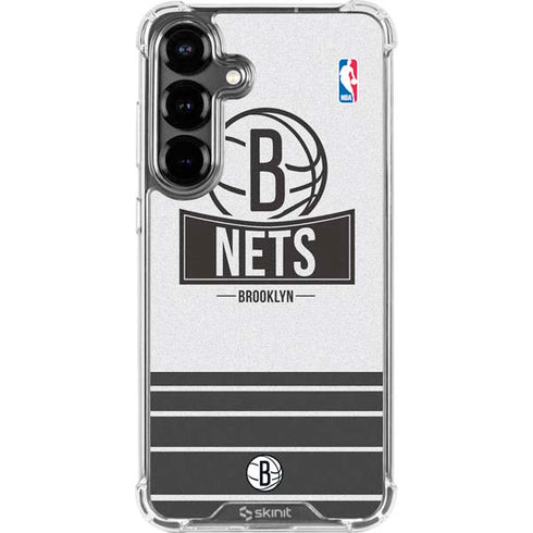 NBA Brooklyn Nets Static Galaxy S26 Plus Clear Case