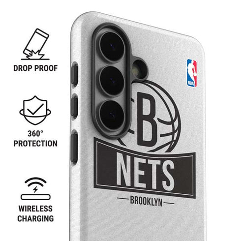 NBA Brooklyn Nets Static Galaxy S26 Plus Impact Case