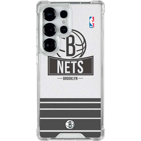 NBA Brooklyn Nets Static Galaxy S26 Ultra Clear Case