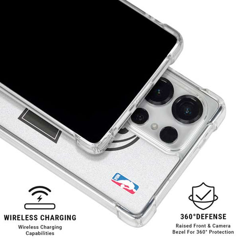 NBA Brooklyn Nets Static Galaxy S26 Ultra Clear Case