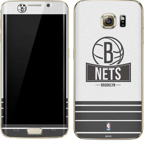 NBA Brooklyn Nets Static Galaxy S7 Edge Skin