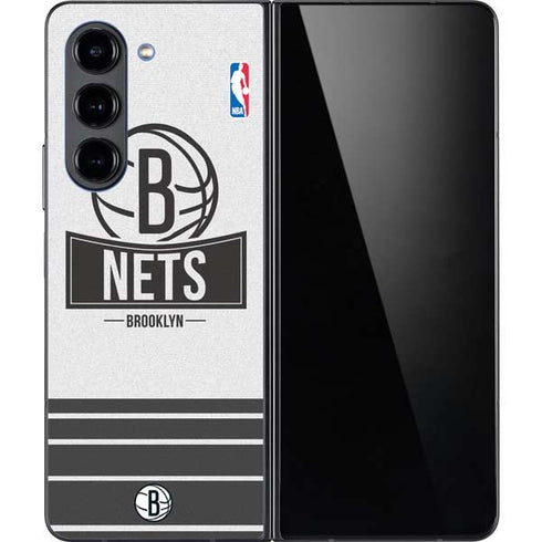 NBA Brooklyn Nets Static Galaxy Z Fold5 5G Skin