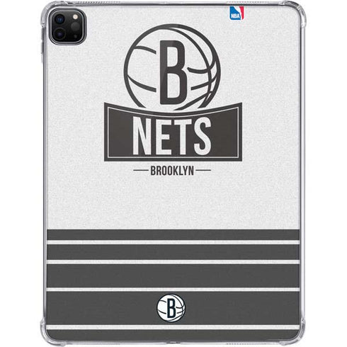 NBA Brooklyn Nets Static iPad Pro 11in (2024) Clear Case