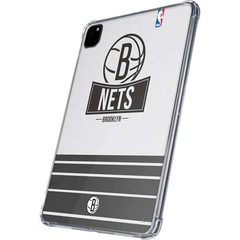 NBA Brooklyn Nets Static iPad Pro 11in (2024) Clear Case