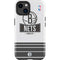 NBA Brooklyn Nets Static iPhone 15 Impact Case