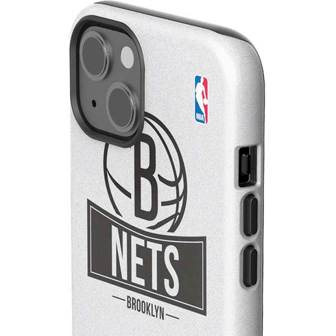 NBA Brooklyn Nets Static iPhone 15 Impact Case