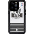 NBA Brooklyn Nets Static iPhone 15 Pro Waterproof Case