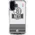 NBA Brooklyn Nets Static iPhone 16 Clear Case
