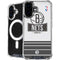 NBA Brooklyn Nets Static iPhone 16 MagSafe Case