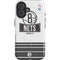 NBA Brooklyn Nets Static iPhone 16 Magsafe Impact Case