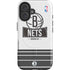 NBA Brooklyn Nets Static iPhone 16 Magsafe Impact Case