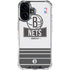 NBA Brooklyn Nets Static iPhone 16 Plus Clear Case