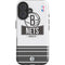 NBA Brooklyn Nets Static iPhone 16 Plus Impact Case