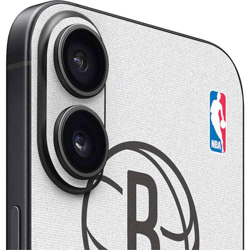 NBA Brooklyn Nets Static iPhone 16 Plus Skin