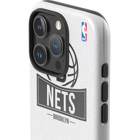 NBA Brooklyn Nets Static iPhone 16 Pro Impact Case