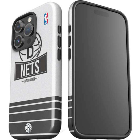 NBA Brooklyn Nets Static iPhone 16 Pro Impact Case
