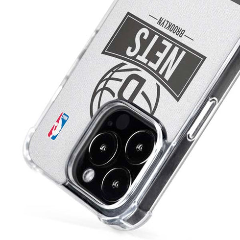 NBA Brooklyn Nets Static iPhone 16 Pro MagSafe Case
