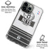 NBA Brooklyn Nets Static iPhone 16 Pro Max Clear Case