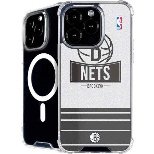 NBA Brooklyn Nets Static iPhone 16 Pro Max MagSafe Case