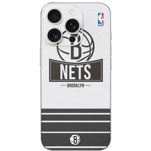 NBA Brooklyn Nets Static iPhone 16 Pro Skin