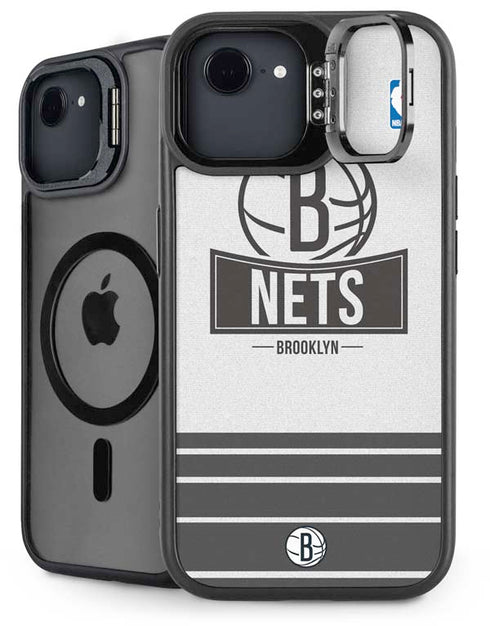 NBA Brooklyn Nets Static iPhone 16e Kickstand Case